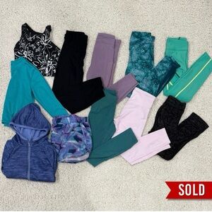 *SOLD!*  Activewear Bundle size 8/medium girls